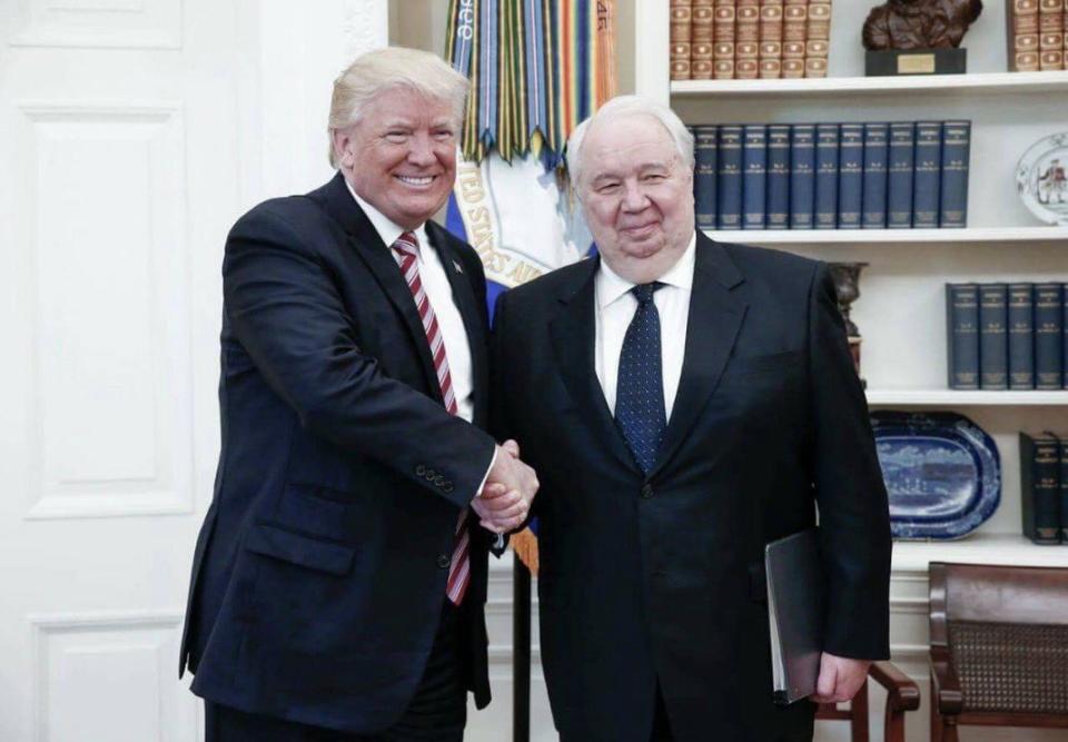 donald trump kislyak