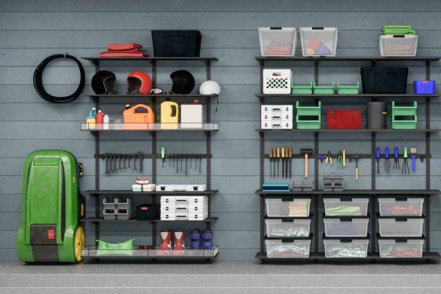 Wall Mounted Garage Storage Shelf DIY