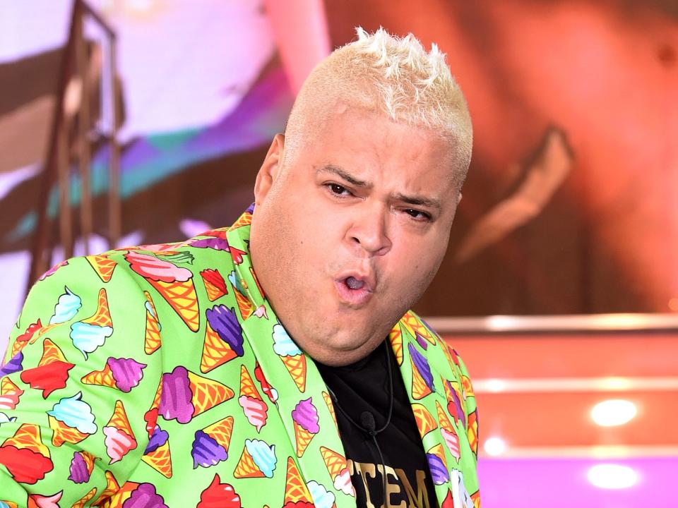 <p>Heavy D entering the ‘Celebrity Big Brother’ house in 2016</p>Rex Features