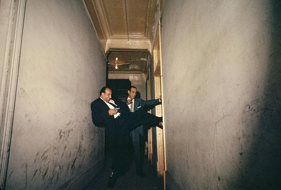 Raiding Detectives, Chicago, Illinois, 1957 | © Courtesy The Gordon Parks Foundation