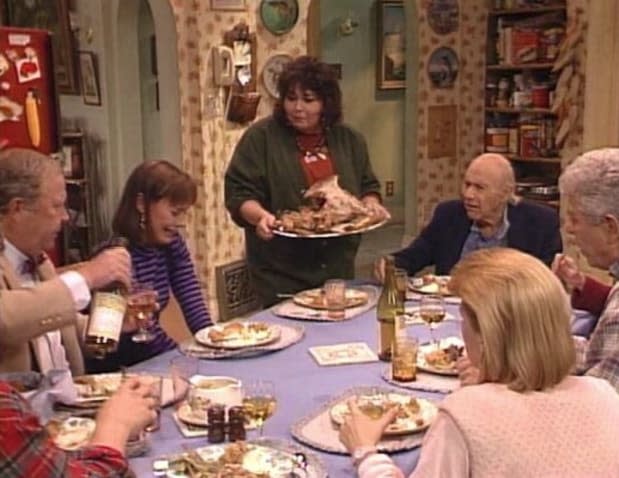 "Roseanne" Thanksgiving episode "We Gather Together"<p>ABC</p>