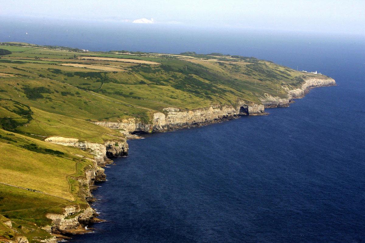 An elderly woman died in a fall at Winspit Quarry <i>(Image: BNPS)</i>