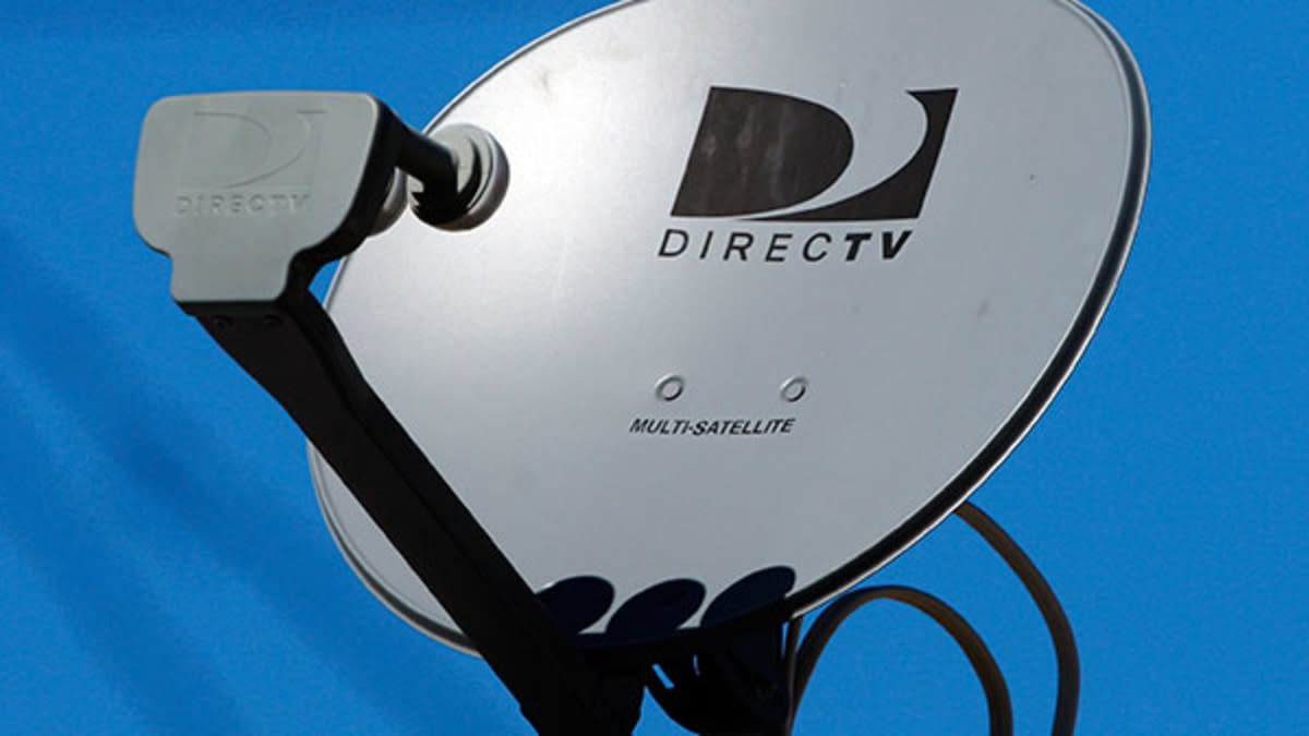  DirecTV satellite dish. 