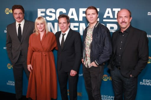 Ben Stiller (C) returned to his television roots this year behind the camera for Showtime's prison break drama "Escape at Dannemora," which also starred Benicio del Toro, Patricia Arquette, Paul Dano and Eric Lange