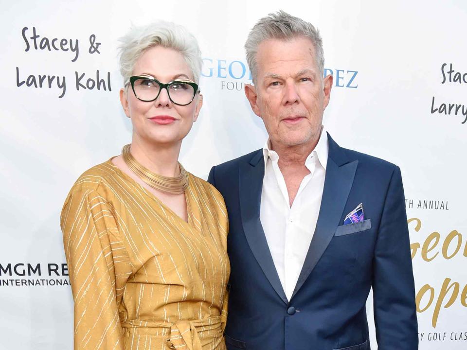 Rodin Eckenroth/Getty Amy S. Foster and her father David Foster