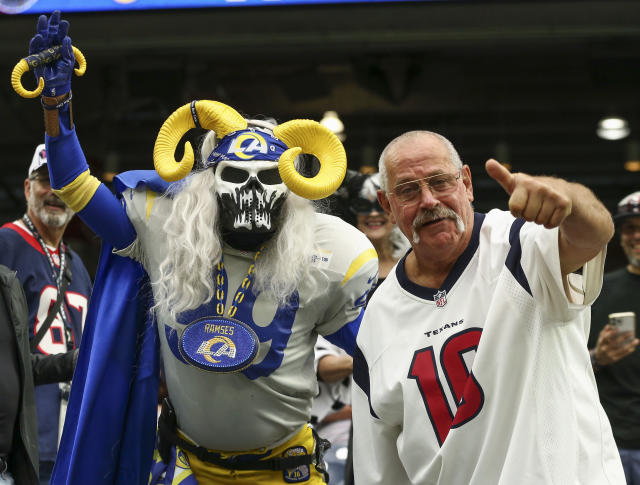 LOOK: Texans fans dress up for Halloween for Week 8 against the Rams