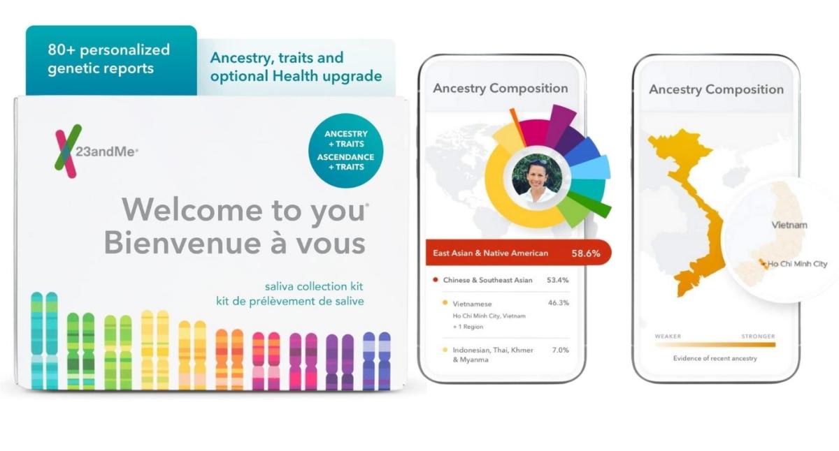 23andMe DNA Kit on sale for $89 during Cyber Week