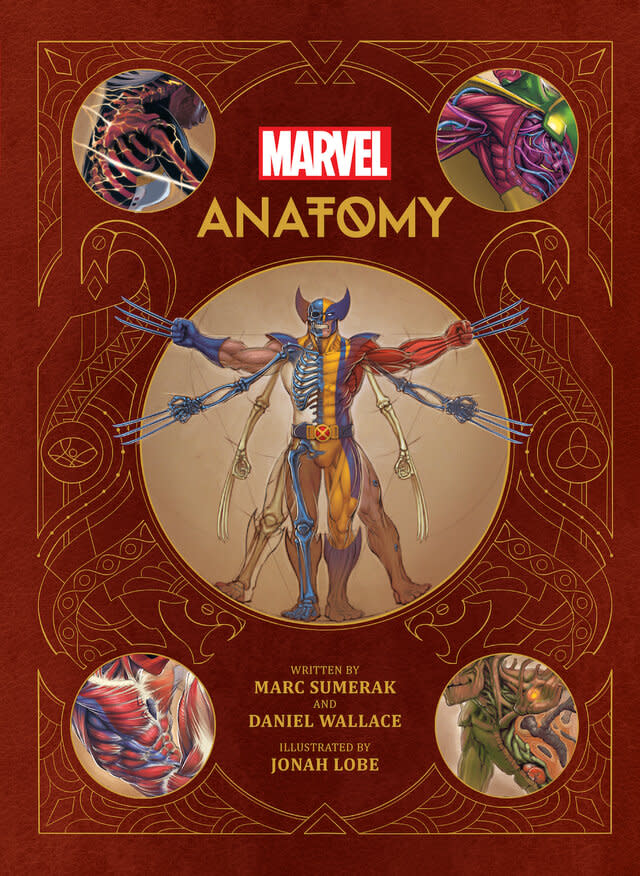 MARVEL ANATOMY: A SCIENTIFIC STUDY OF THE SUPERHUMAN Cover