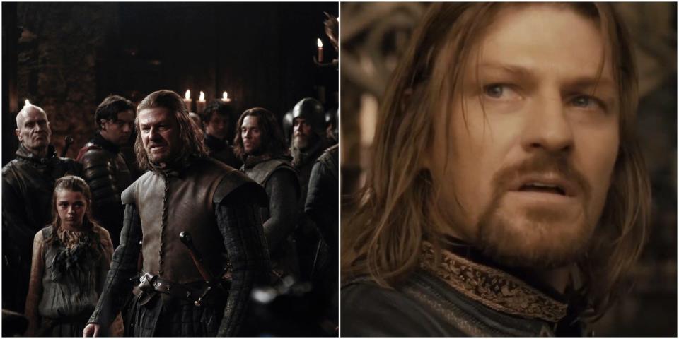 Sean Bean Ned Stark/Boromir