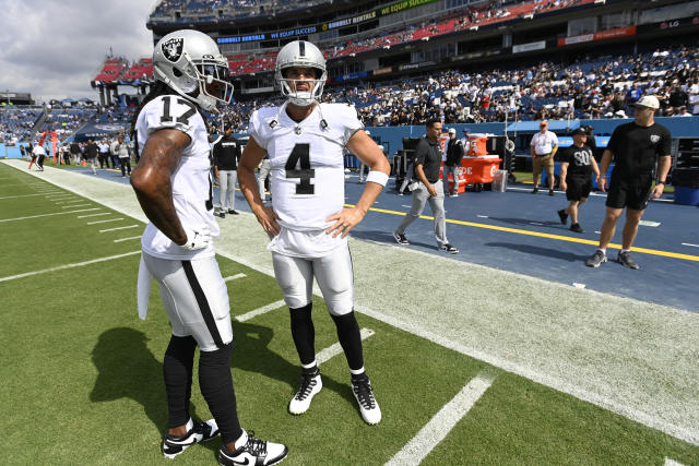 DEREK CARR CUSTOM OAKLAND RAIDERS COLOR RUSH JERSEY