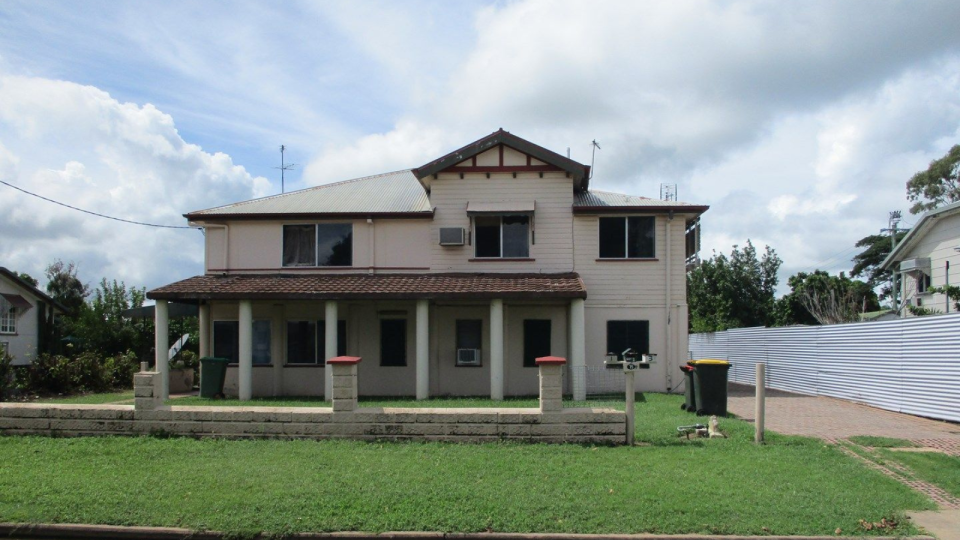 The exterior off the rental property in Home Hill.