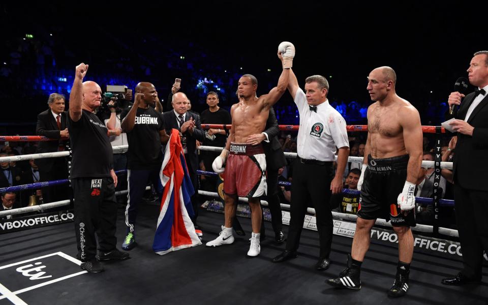 Chris Eubank Jnr beats Arthur Abraham to remain IBO World Super Middleweight champion