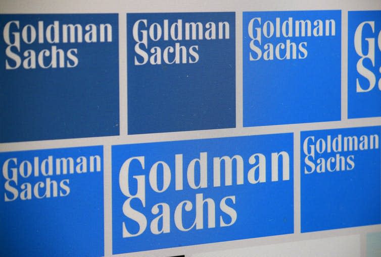 Goldman Sachs posters