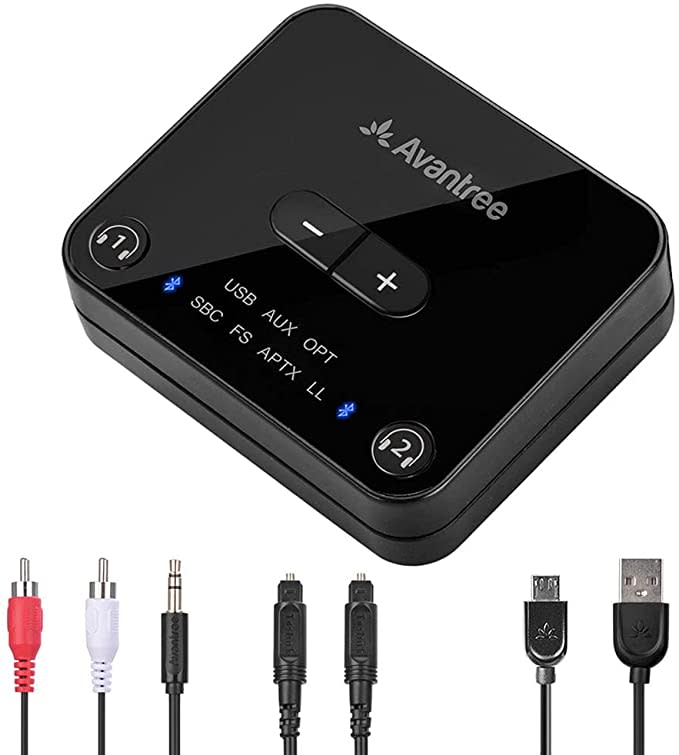 Avantree Audikast Plus Bluetooth 5.0 Transmitter