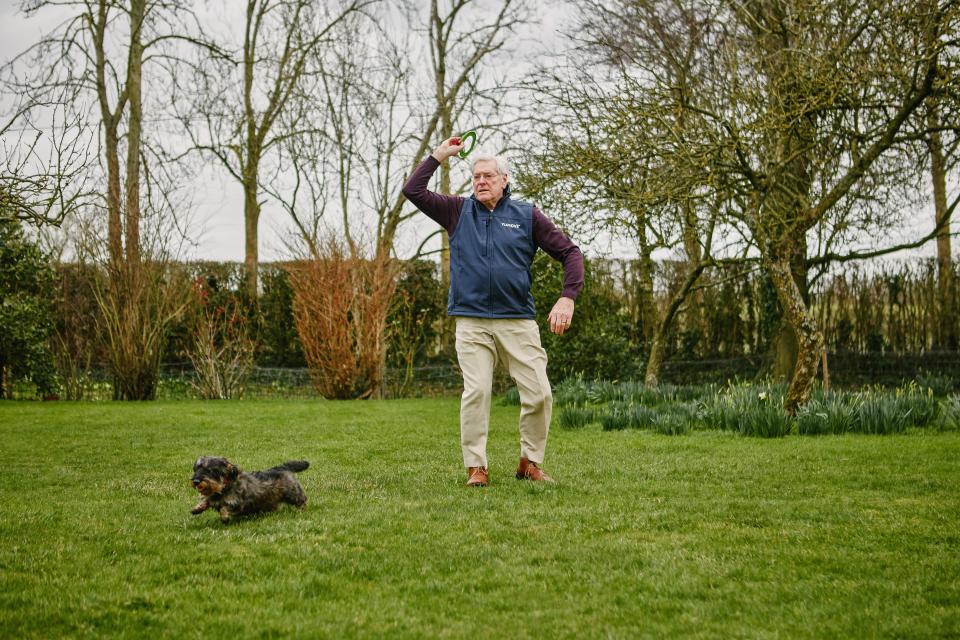 The presenter has been involved in Crufts for over 40 years (Jack Margerison for YuMOVE/PA)