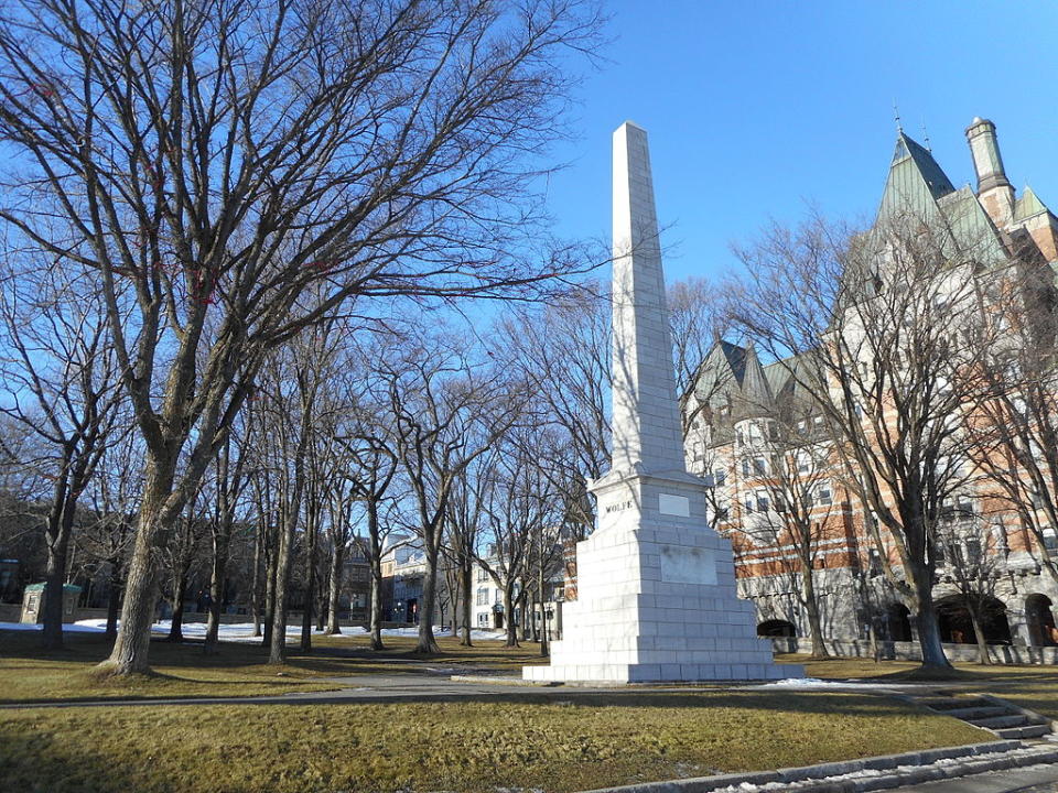 Monument Wolfe-Montcalm Jean Gagnon Wikimedia