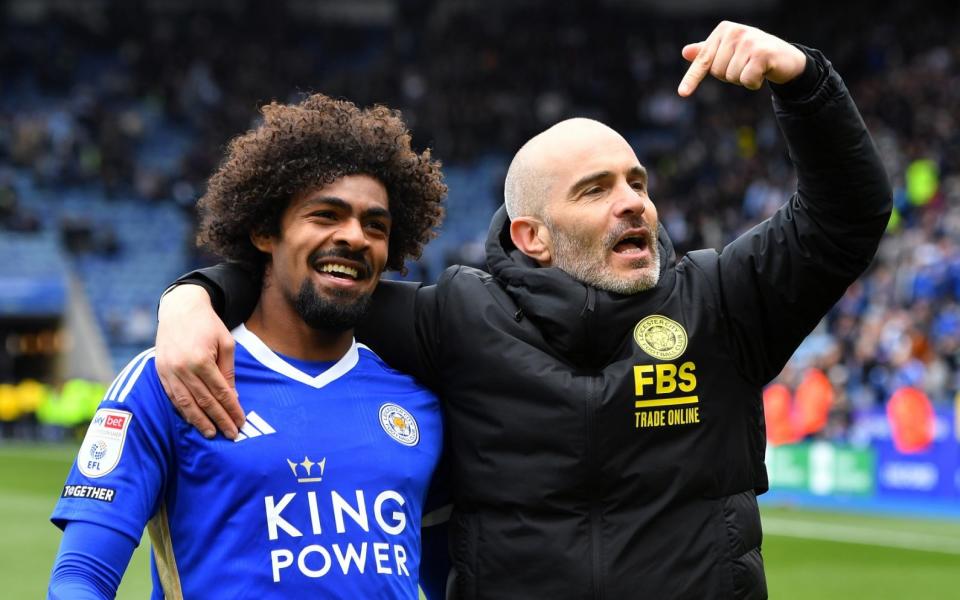 Hamza Choudhury and Enzo Maresca