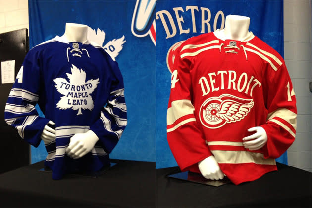 Pass or Fail: Detroit Red Wings, Toronto Maple Leafs 2014 Winter Classic  jerseys