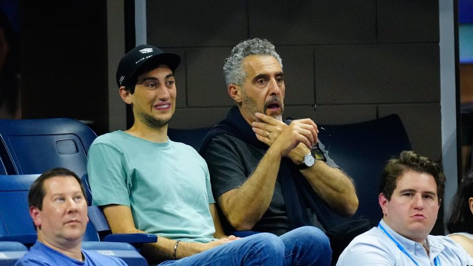 celebrities attend the 2023 us open tennis championships day 6