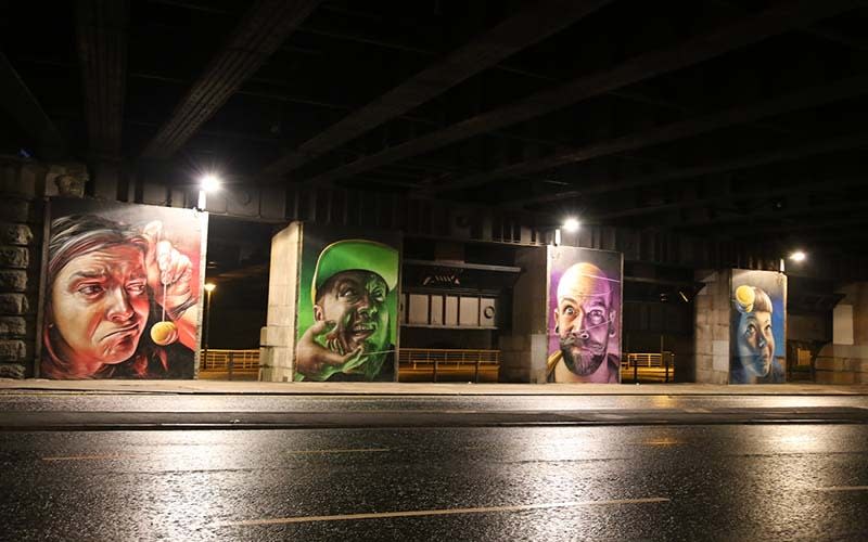 Glasgow's mural trail