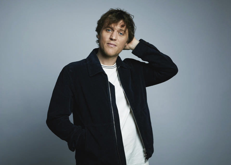 Johnny Flynn poses for a portrait to promote the television miniseries "Ripley" on Tuesday, March 26, 2024, in New York. (Photo by Taylor Jewell/Invision/AP)