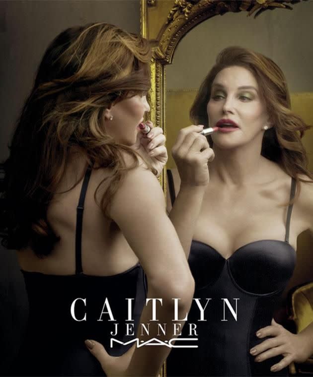 Caitlyn Jenner has her own make-up range with MAC.