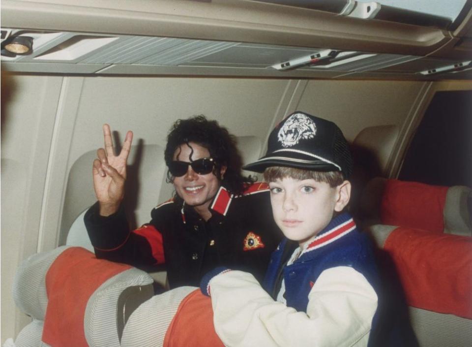 Michael Jackson and Jimmy Safechuck