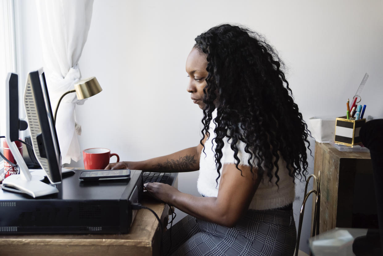 Surveys suggest that many employees do not want to return to the office full time when the COVID-19 pandemic is over. (Photo: martinedoucet via Getty Images)