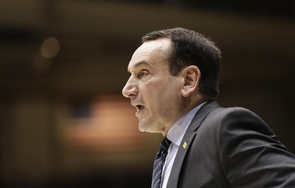 On the heels of watching another freshmen-led class underachieve in March, Mike Krzyzewski has another elite recruiting haul. (AP)