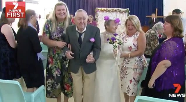 The couple have been together for 30 years. Photo: 7 News