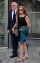 NEW YORK, NY - JULY 09: Diane Von Furstenberg (R) and her husband attend the Nora Ephron Memorial Service on July 9, 2012 in New York City. (Photo by Ilya S. Savenok/Getty Images)