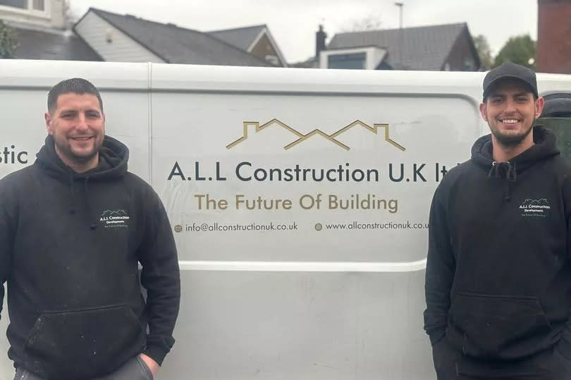 The brothers set up ALL Construction UK together -Credit:All Construction Developments UK