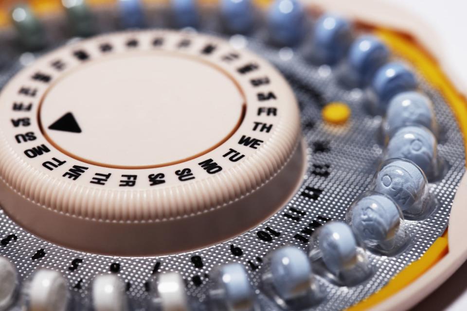 Birth Control Pill Container