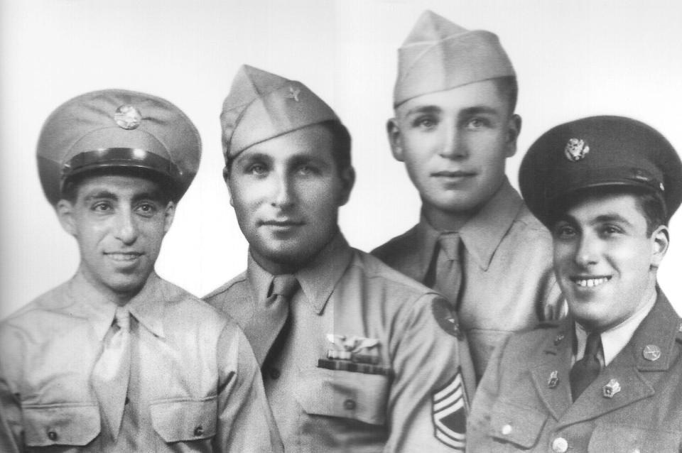 (From left) Brothers Louis Karp, Julius Karp, Milton Karp and Maurice Karp. Louis, one of The Fourteen, died Dec. 22, 1943.