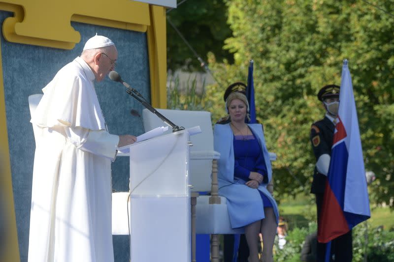 Pope Francis visits Slovakia