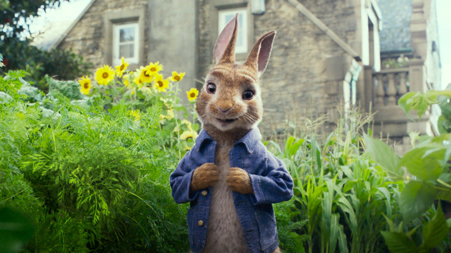 <em>Peter Rabbit</em>‘s filmmakers are in hot water for mocking life-threatening food allergies in the movie. (Photo: Columbia Pictures)