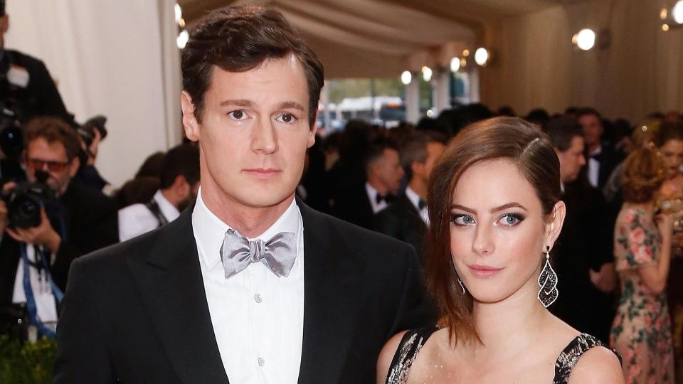 Benjamin Walker and Kaya Scodelario attend "Manus x Machina: Fashion in an Age of Technology", the 2016 Costume Institute Gala at the Metropolitan Museum of Art on May 02, 2016 in New York, New York