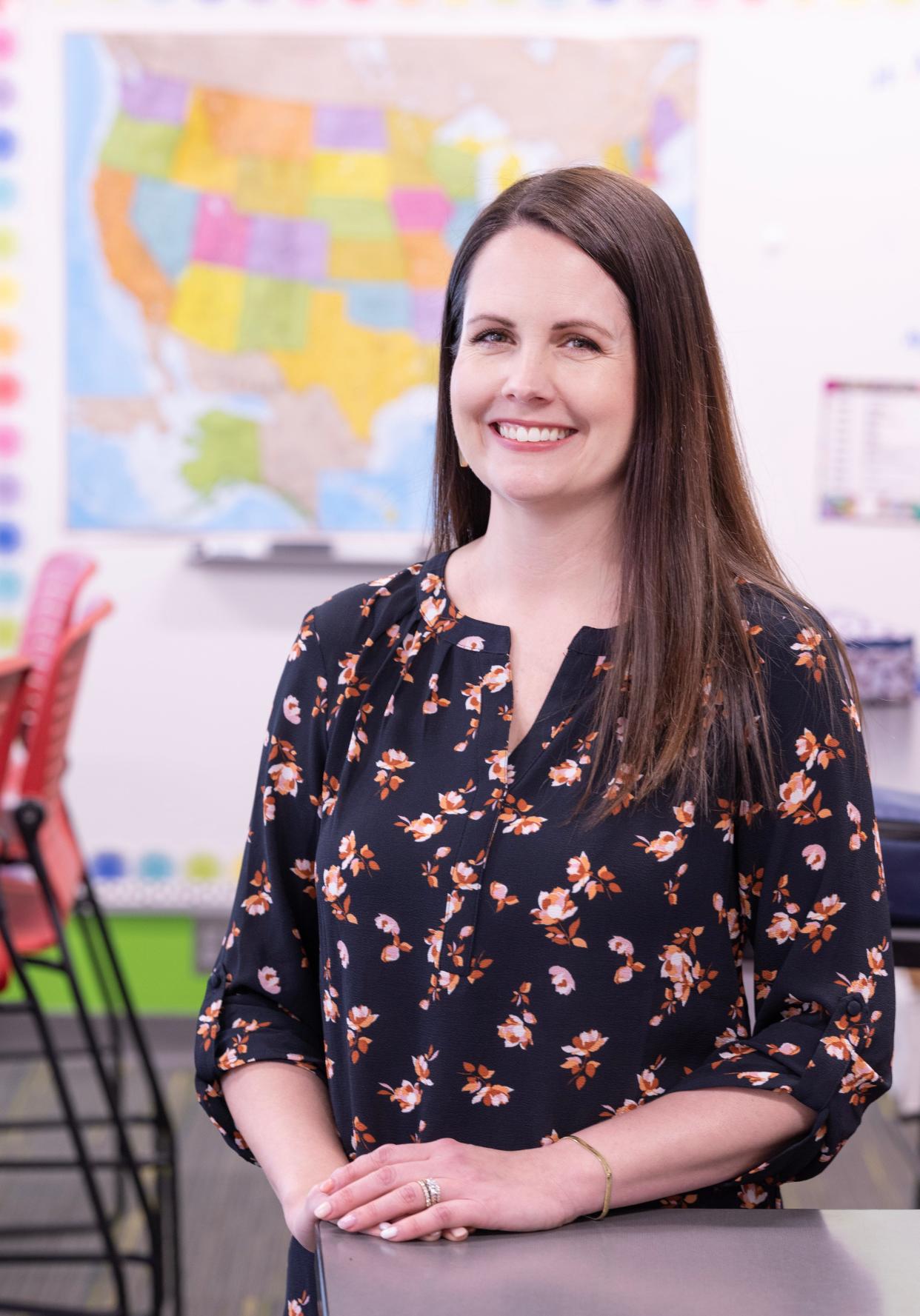 Melissa Krukow, a fifth-grade science and social studies teacher at Lake Elementary School, is a Canton Repository Kid of Character for April.