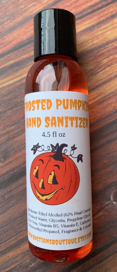 Bastians Boutique Frosted Pumpkin Hand Sanitizer