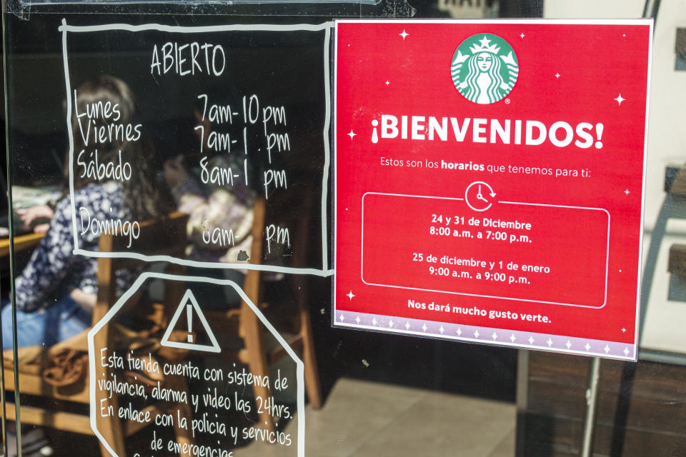 Cafetería de Starbucks en Ciudad de México. (Foto: Jeffrey Greenberg/Universal Images Group via Getty Images)