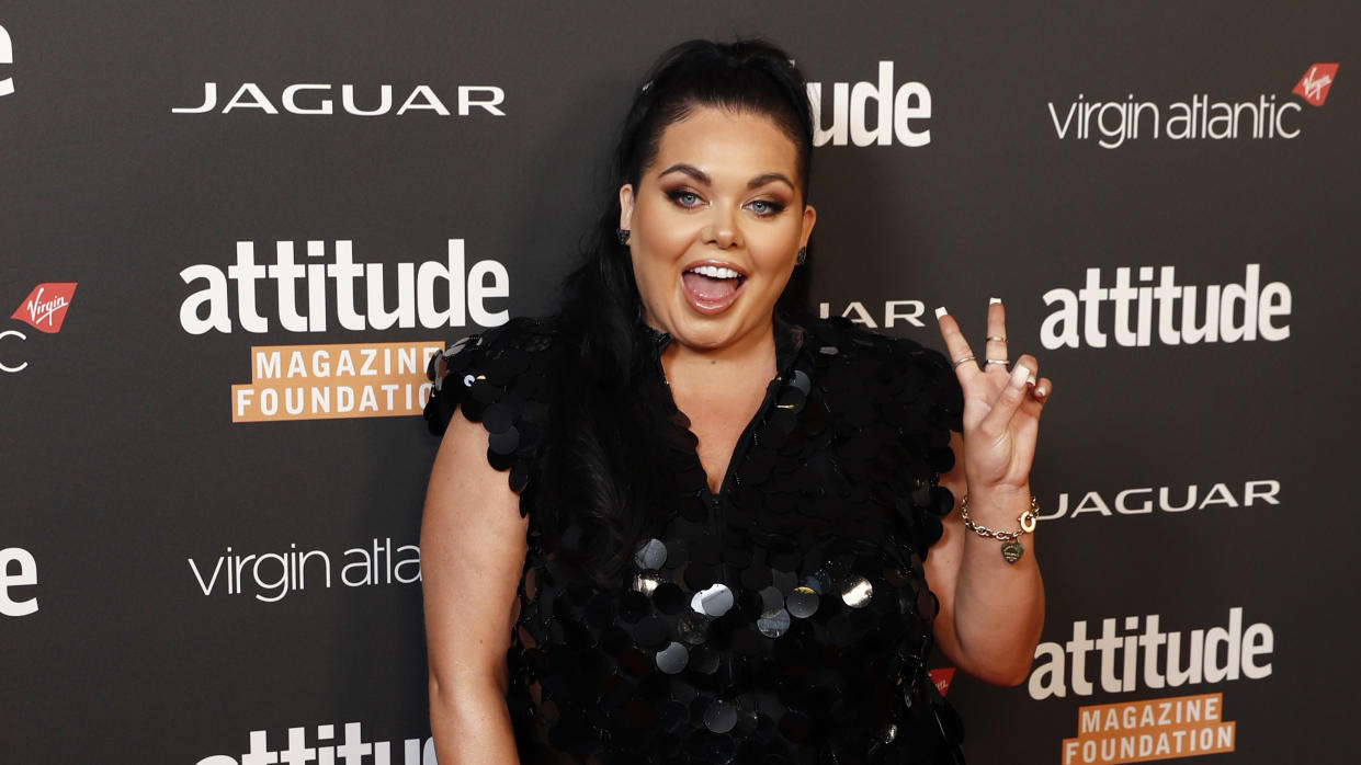 Scarlett Moffatt has spoken openly about her struggles with body image during her TV career. (Getty)
