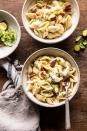 <p>Sharp Irish cheddar and sautéed Brussels sprouts make this mac and cheese dish an excellent addition to your Paddy's Day menu.</p><p><strong>Get the recipe at <a href="https://www.halfbakedharvest.com/instant-pot-irish-cheddar-bacon-mac-and-cheese/" rel="nofollow noopener" target="_blank" data-ylk="slk:Half Baked Harvest;elm:context_link;itc:0;sec:content-canvas" class="link ">Half Baked Harvest</a>.</strong> </p>