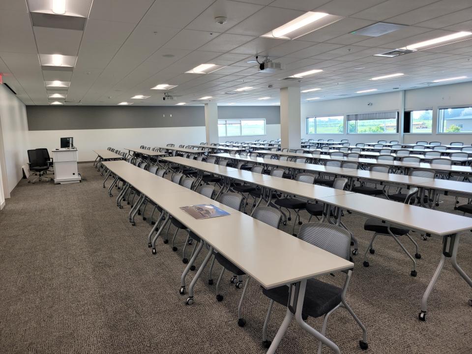 A classroom at the new Touro College of Osteopathic Medicine in Great Falls.