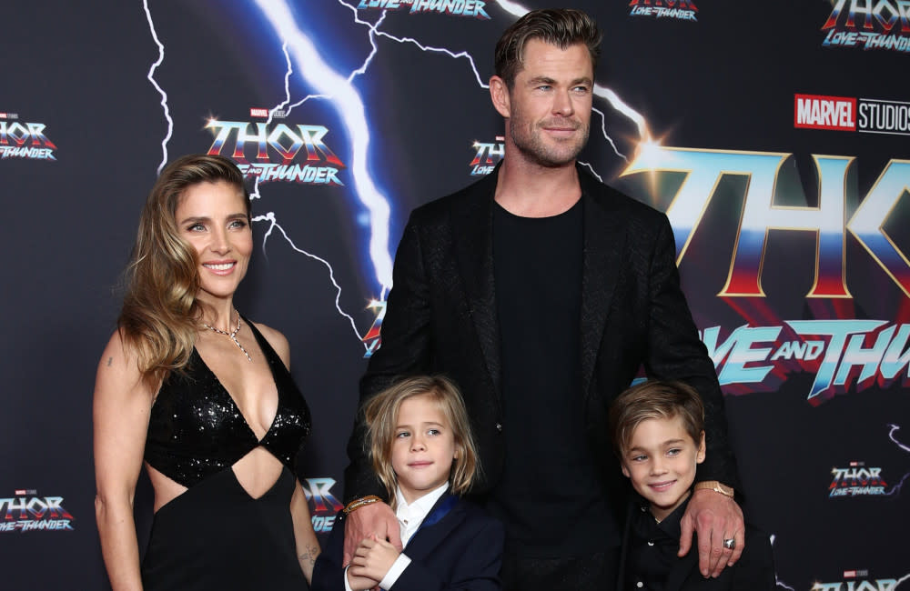 Chris Hemsworth's kids appear in 'Thor: Love and Thunder' credit:Bang Showbiz