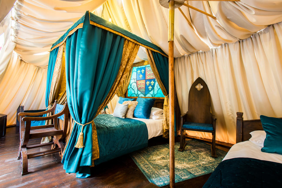 Medieval sleepover at Warwick Castle, Warwickshire