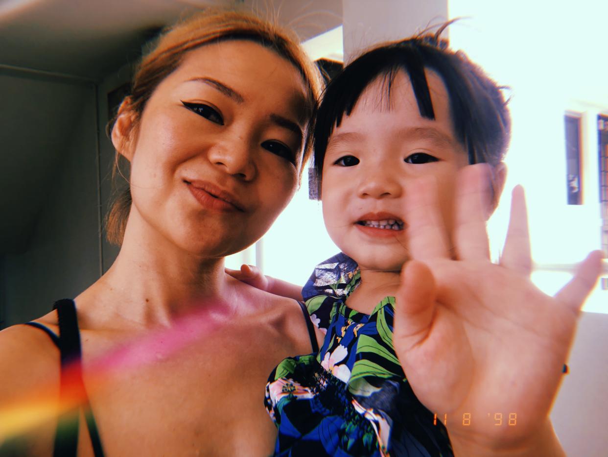 Ginette Chittick with her daughter Luella. (Photo: Ginette Chittick)