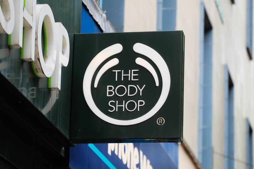 A Body Shop store -Credit:Mike Egerton/PA Wire