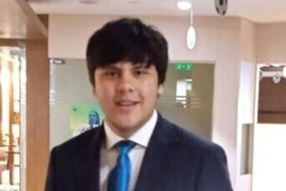 Suleman Dawood was studying business at the University of Strathclyde (Engro Corporation Limited via AP)