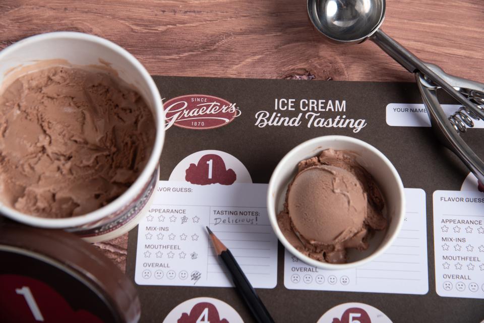 Graeter's Ice Cream released its latest creation, the Mystery Tasting Pack, on Monday. It is available exclusively online for $84.95 while supplies last.