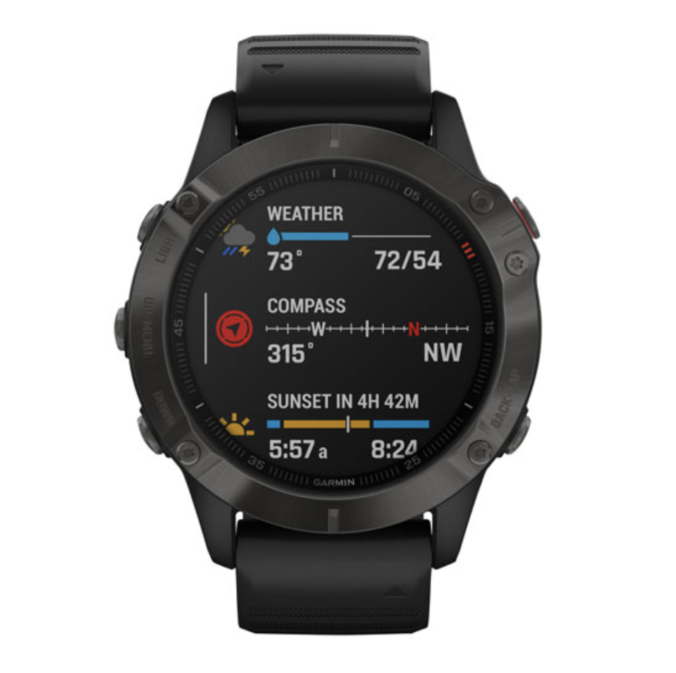 Garmin fenix 6 Pro 47mm Multisport GPS Watch with Heart Rate Monitor (Photo via Best Buy Canada)